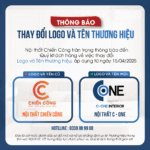 THÔNG BÁO THAY ĐỔI LOGO VÀ TÊN THƯƠNG HIỆU