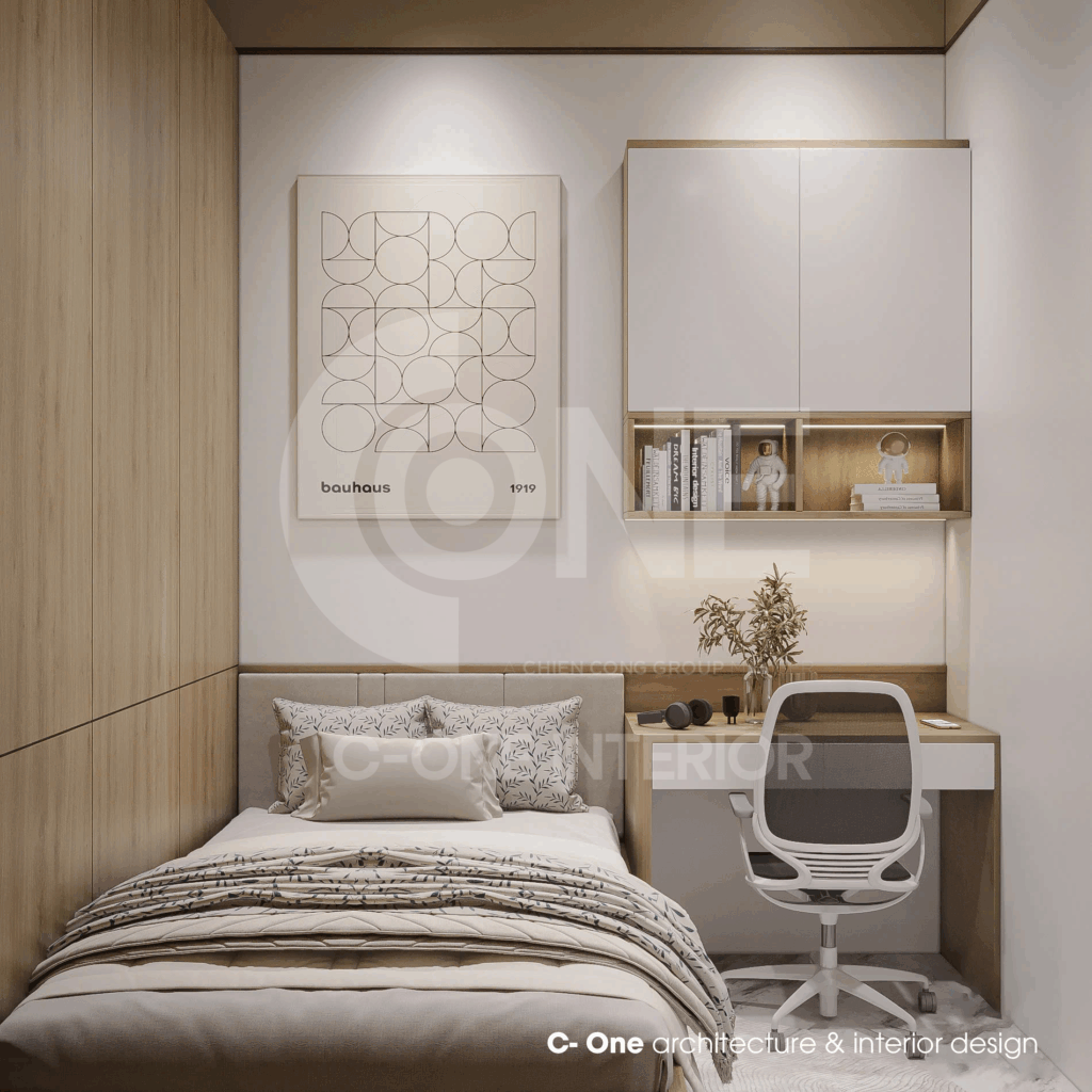 phòng ngủ đôi cho bé trai và bé gái